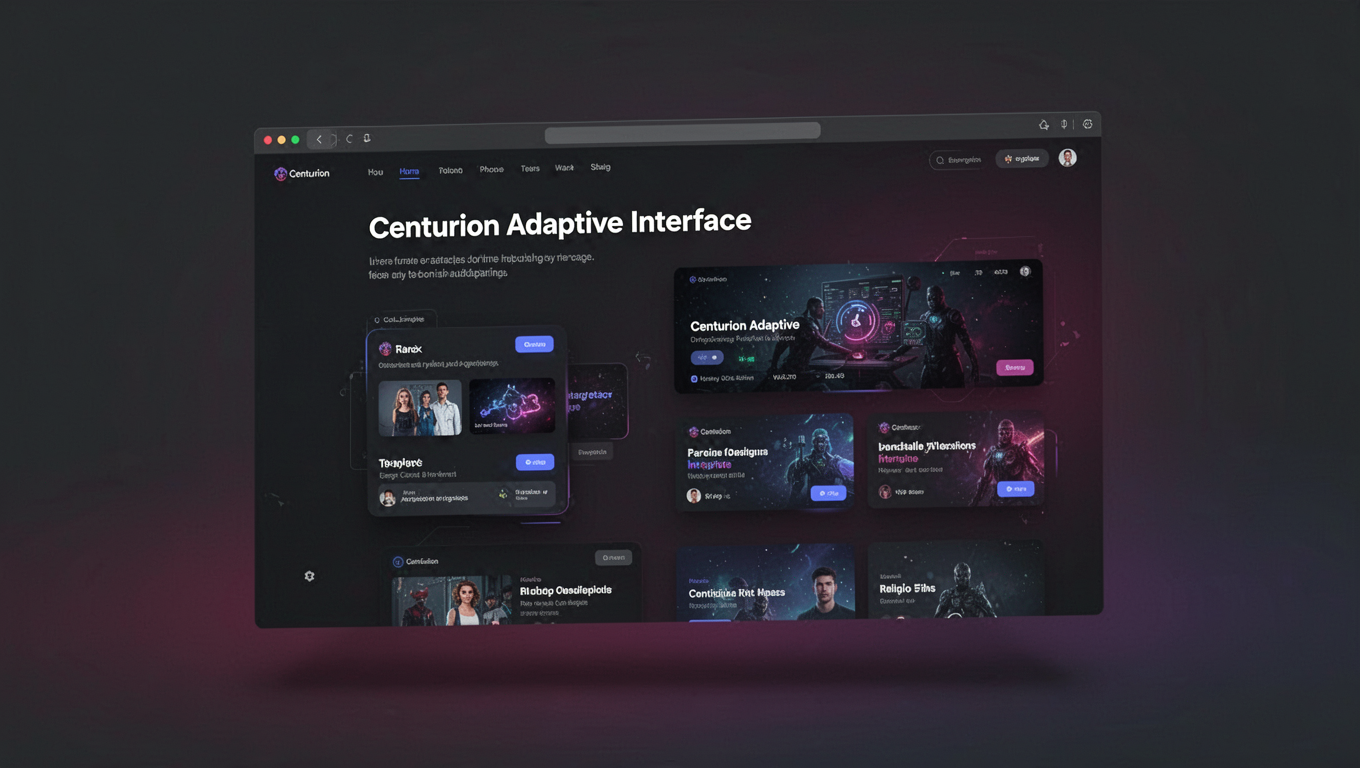 Preview of Centurion Adaptive Interface