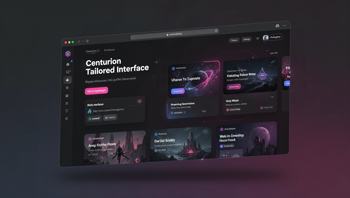 Preview of Centurion Tailored Interface