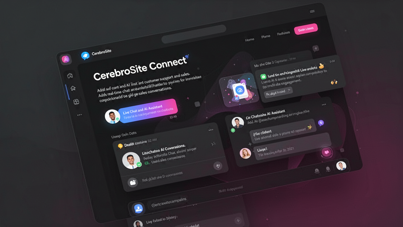 Preview of CerebroSite Connect