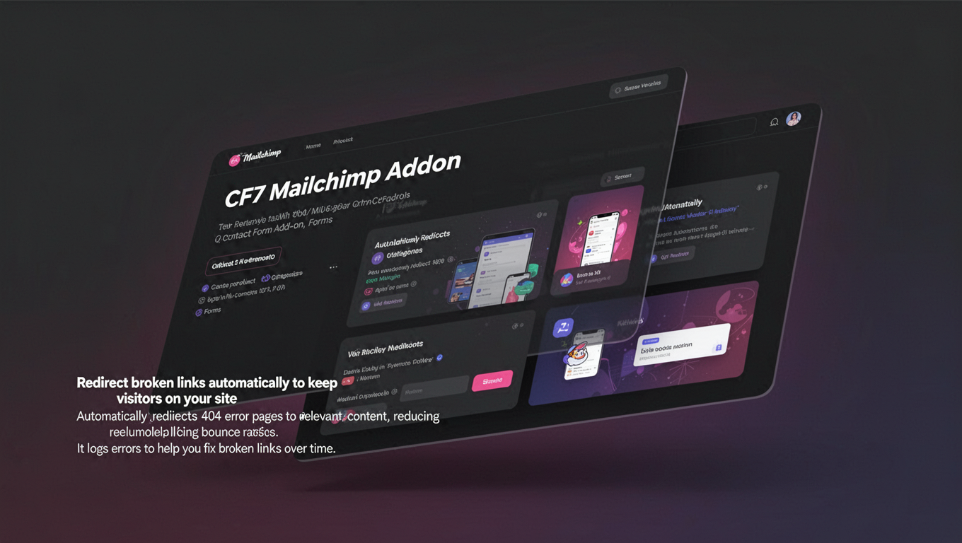 Preview of CF7 Mailchimp Addon