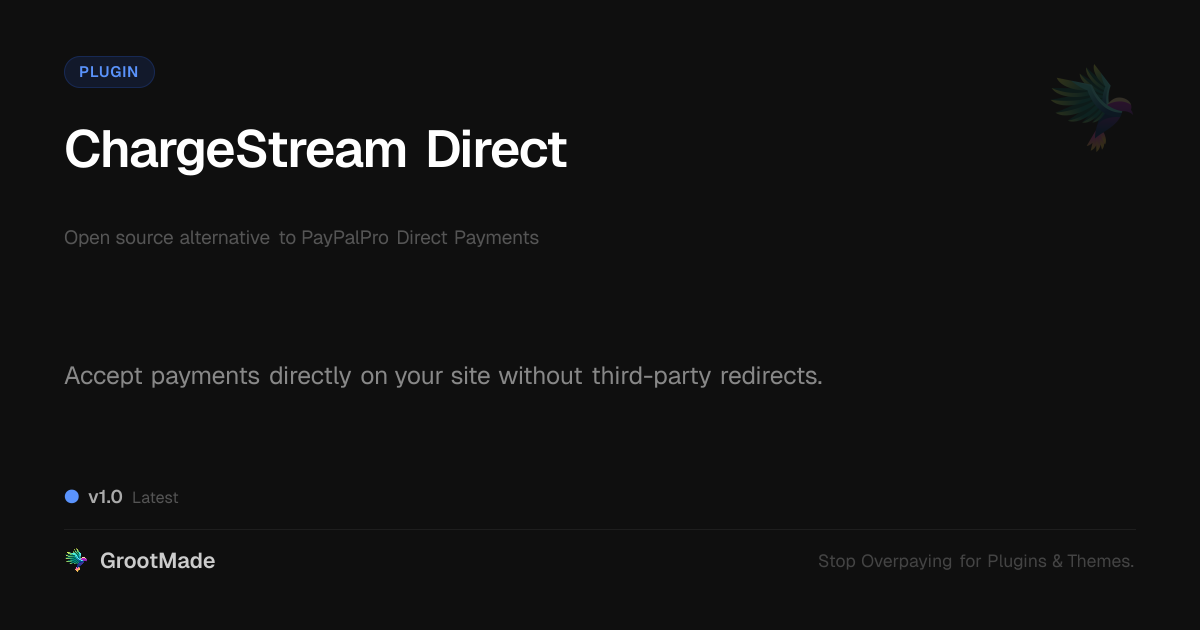 Preview of ChargeStream Direct
