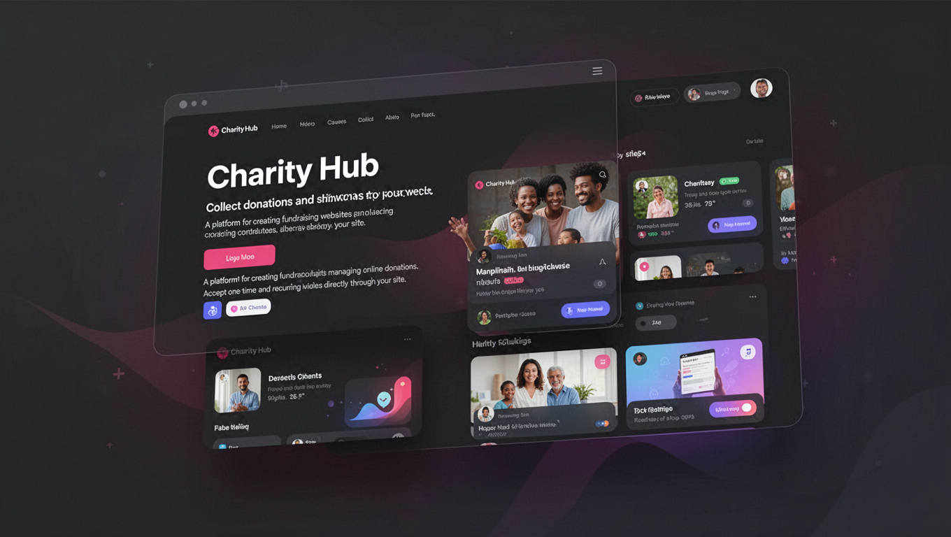 Preview of Charity Hub