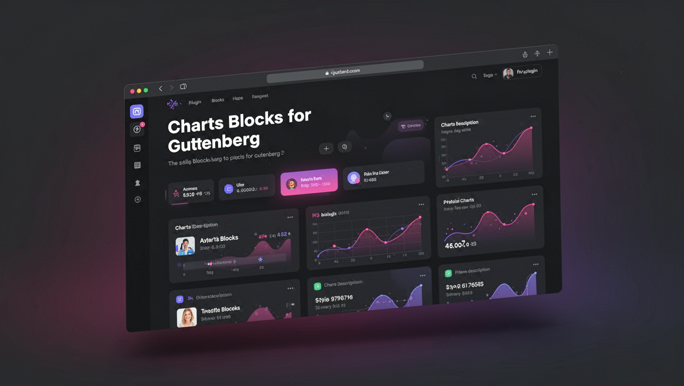 Preview of Charts Blocks for Gutenberg