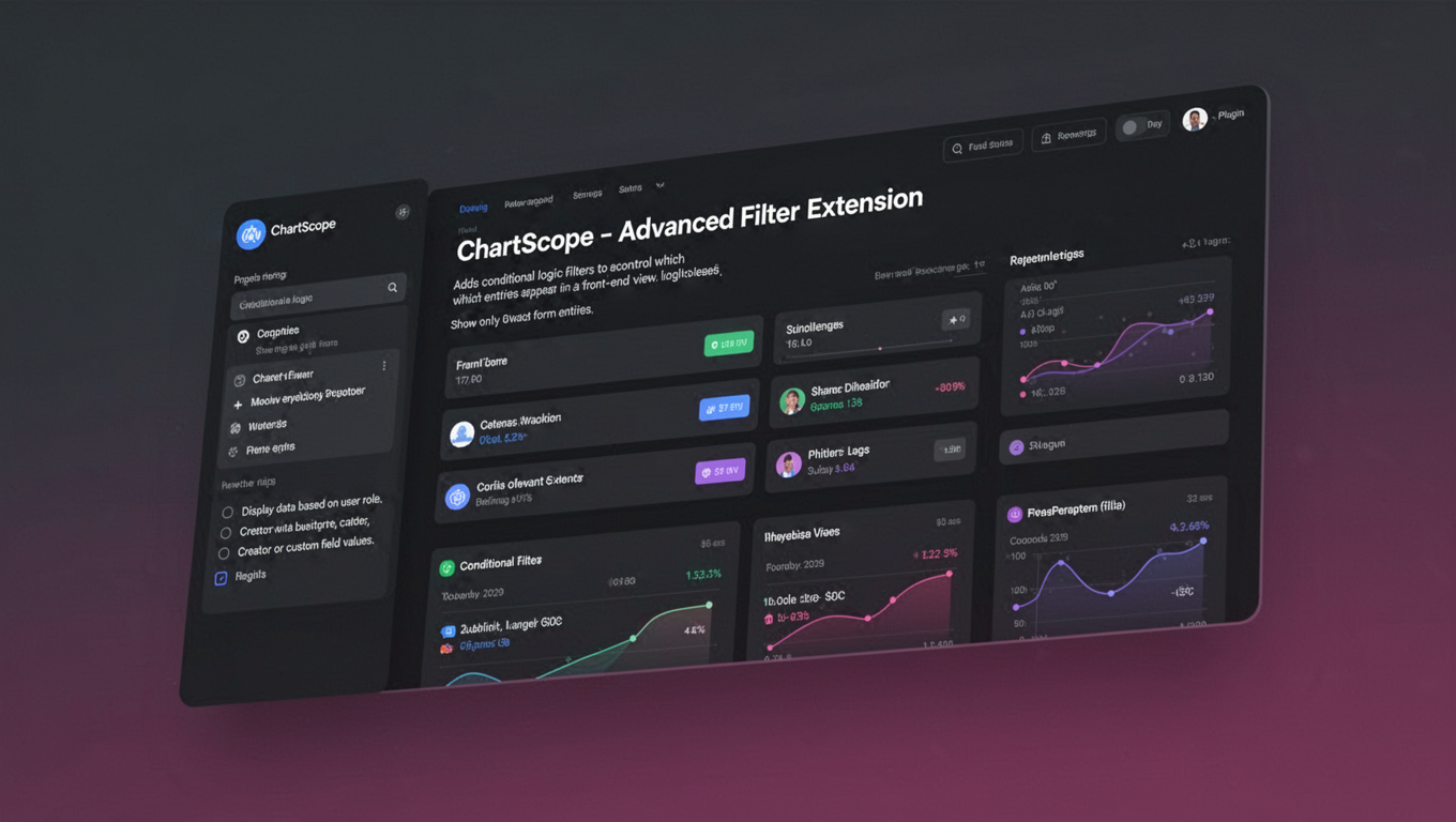 Preview of ChartScope - Advanced Filter Extension