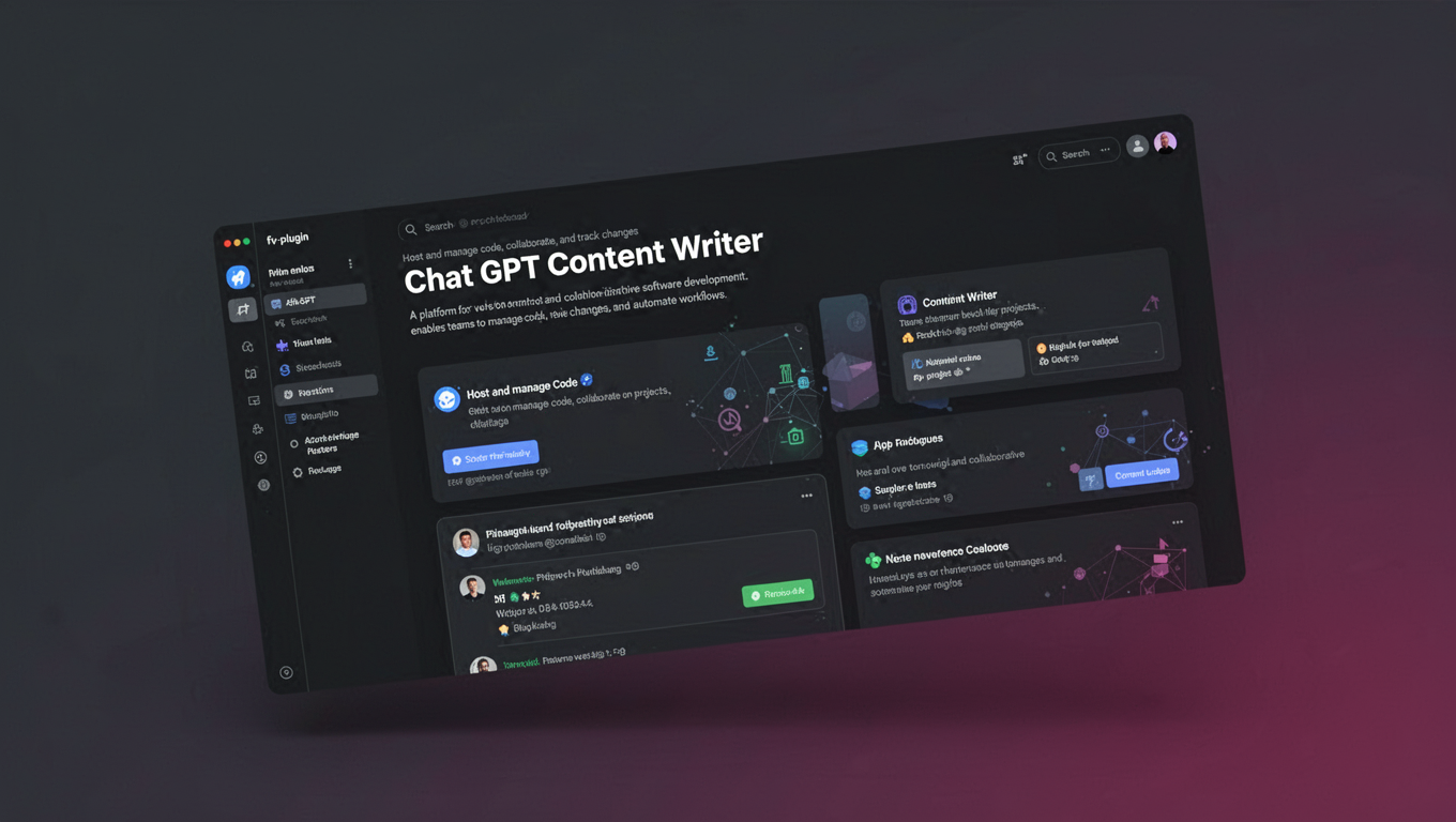 Preview of Chat GPT Content Writer