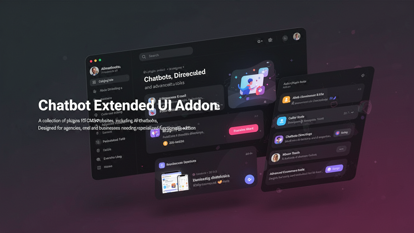 Preview of Chatbot Extended UI Addon