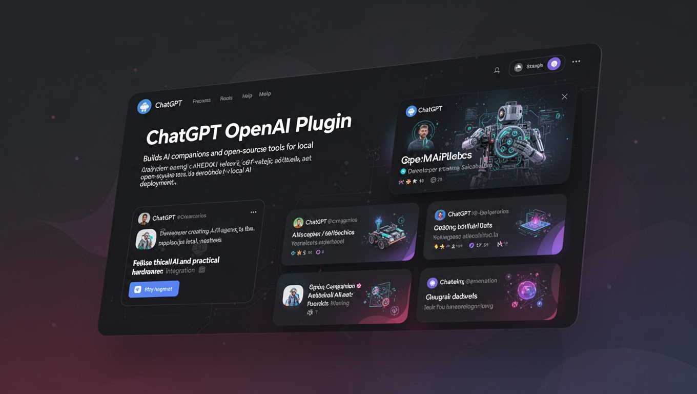 Preview of ChatGPT OpenAI Plugin
