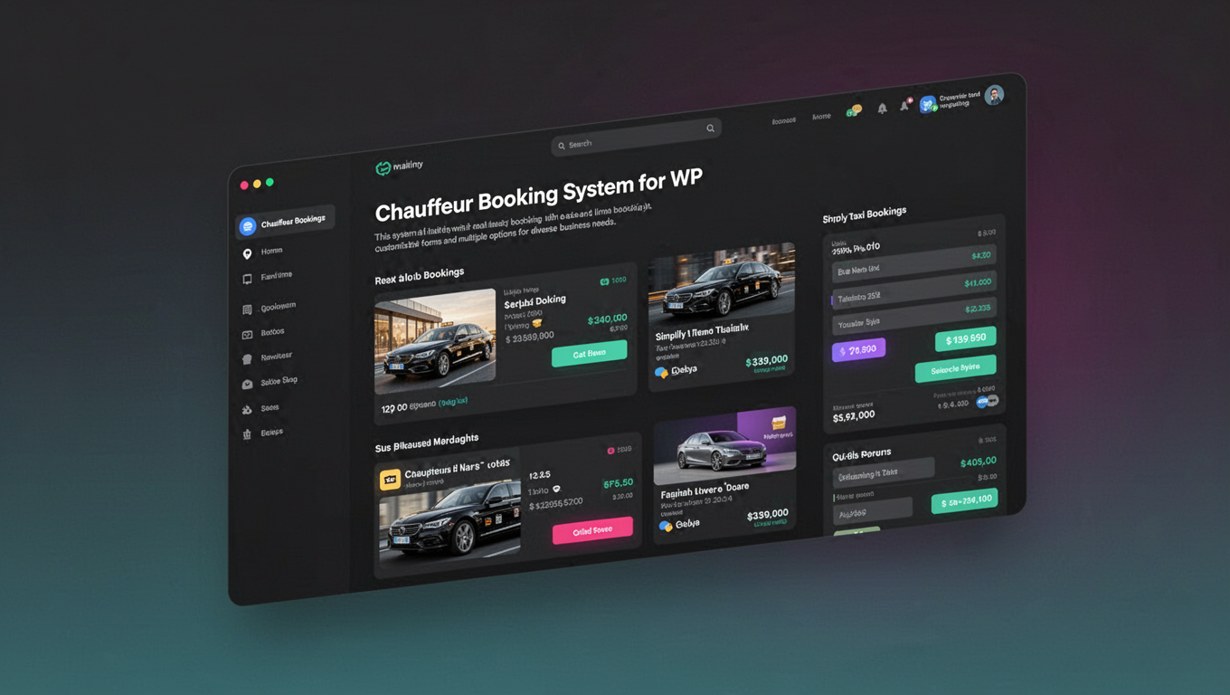 Preview of Chauffeur Booking System for WP