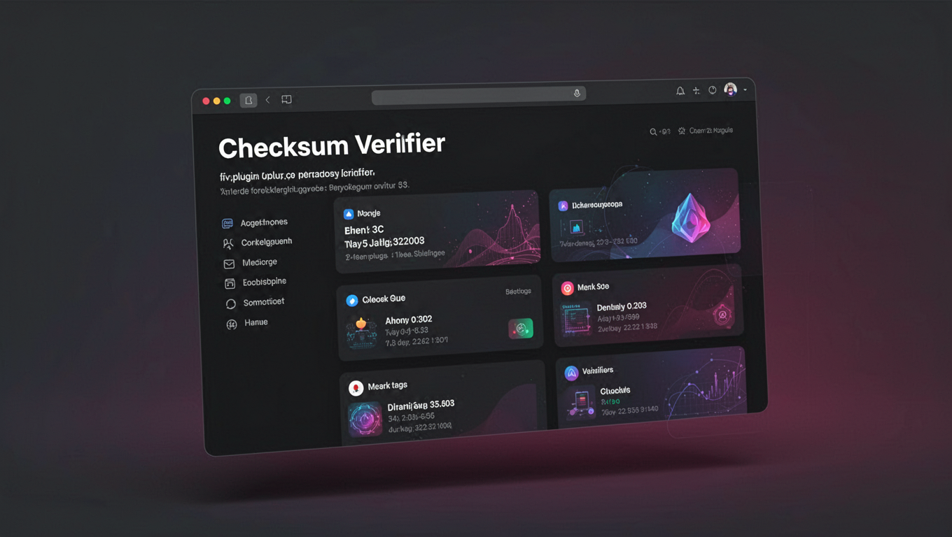 Preview of Checksum Verifier