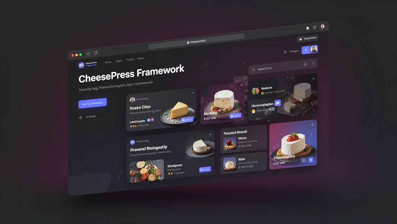 Preview of CheesePress Framework