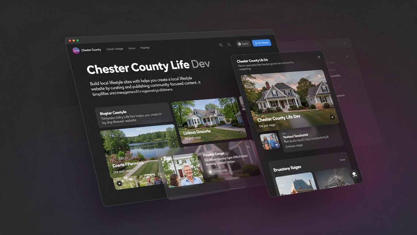 Preview of Chester County Life Dev