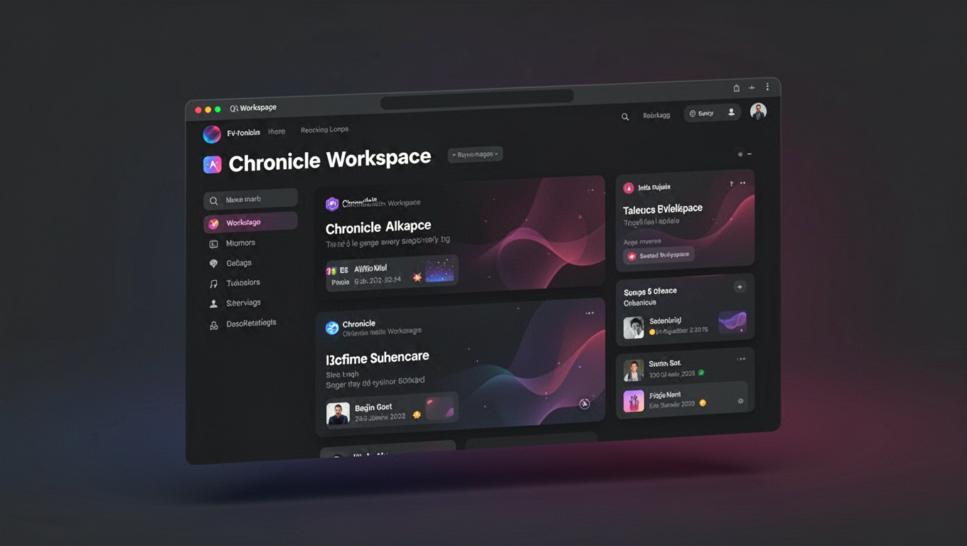 Preview of Chronicle Workspace