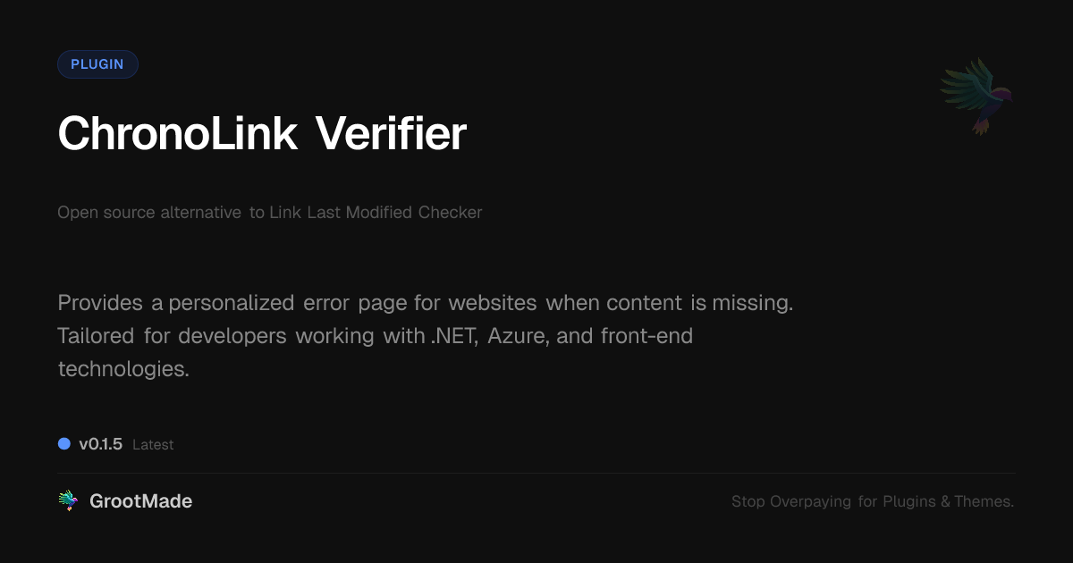 Preview of ChronoLink Verifier