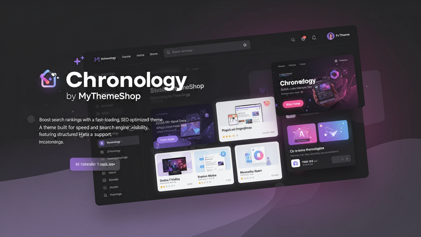 Preview of Chronology by MyThemeShop