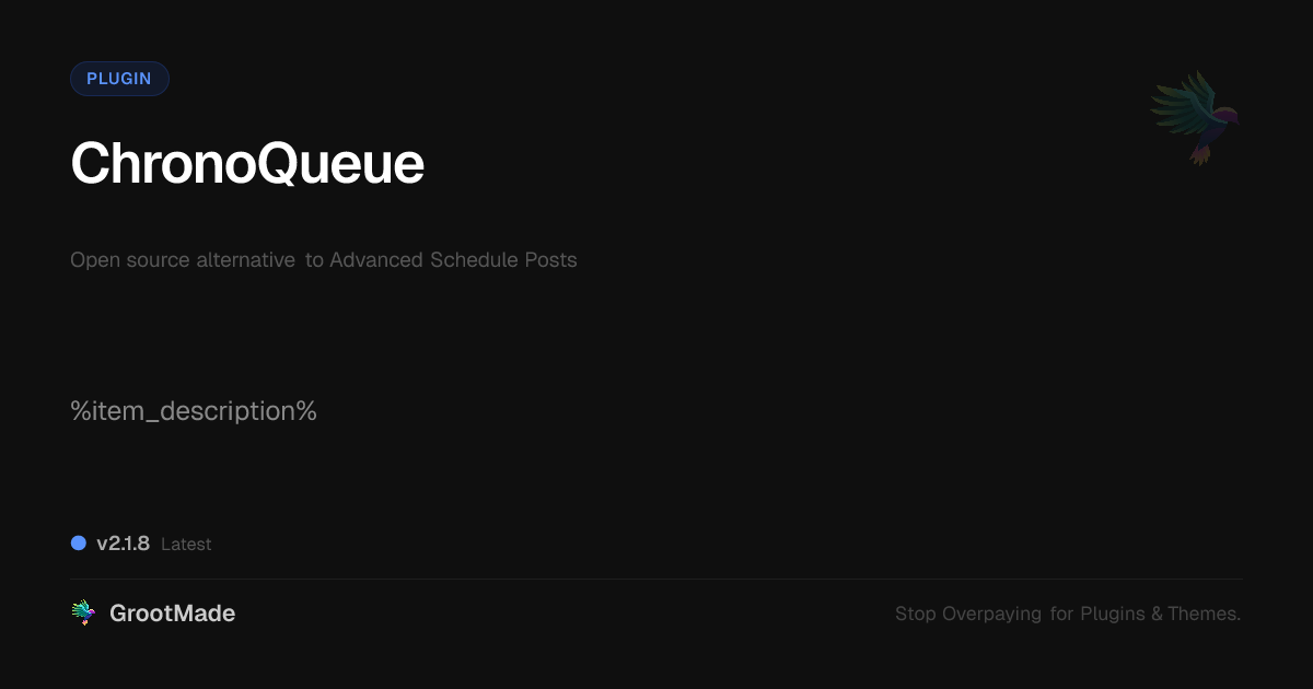 Preview of ChronoQueue