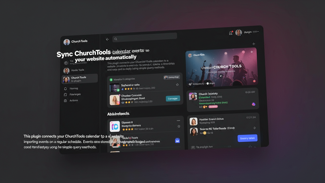 Preview of Church Tools