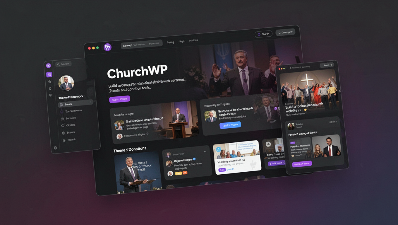 Preview of ChurchWP