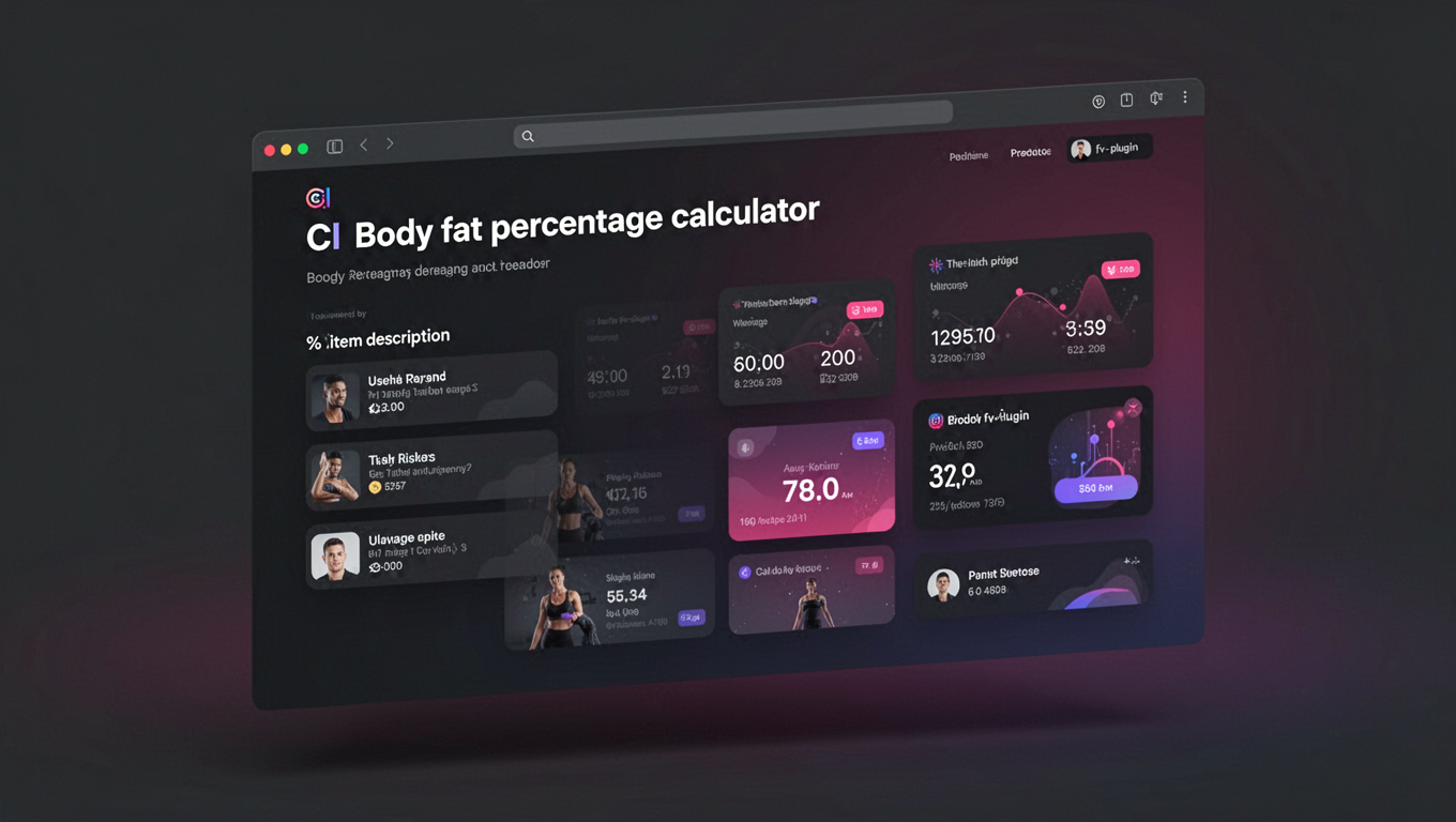 Preview of CI Body fat percentage calculator