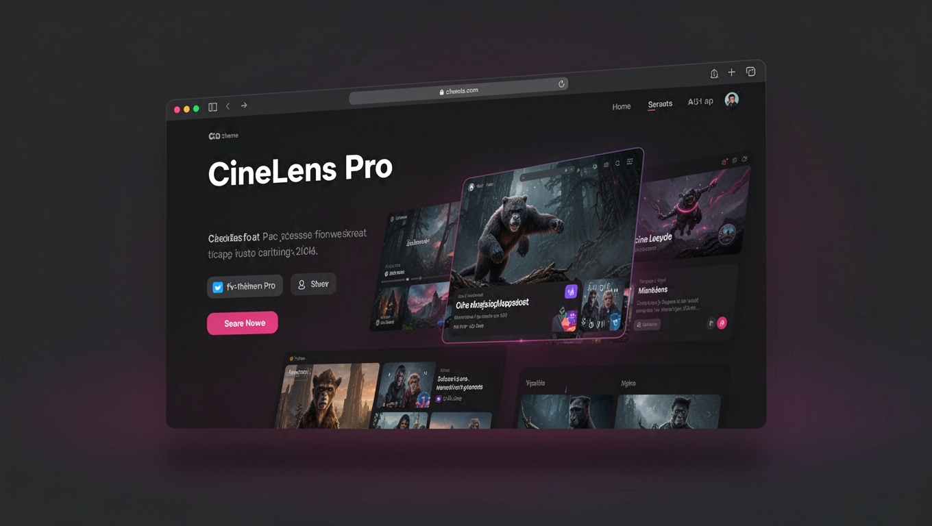 Preview of CineLens Pro