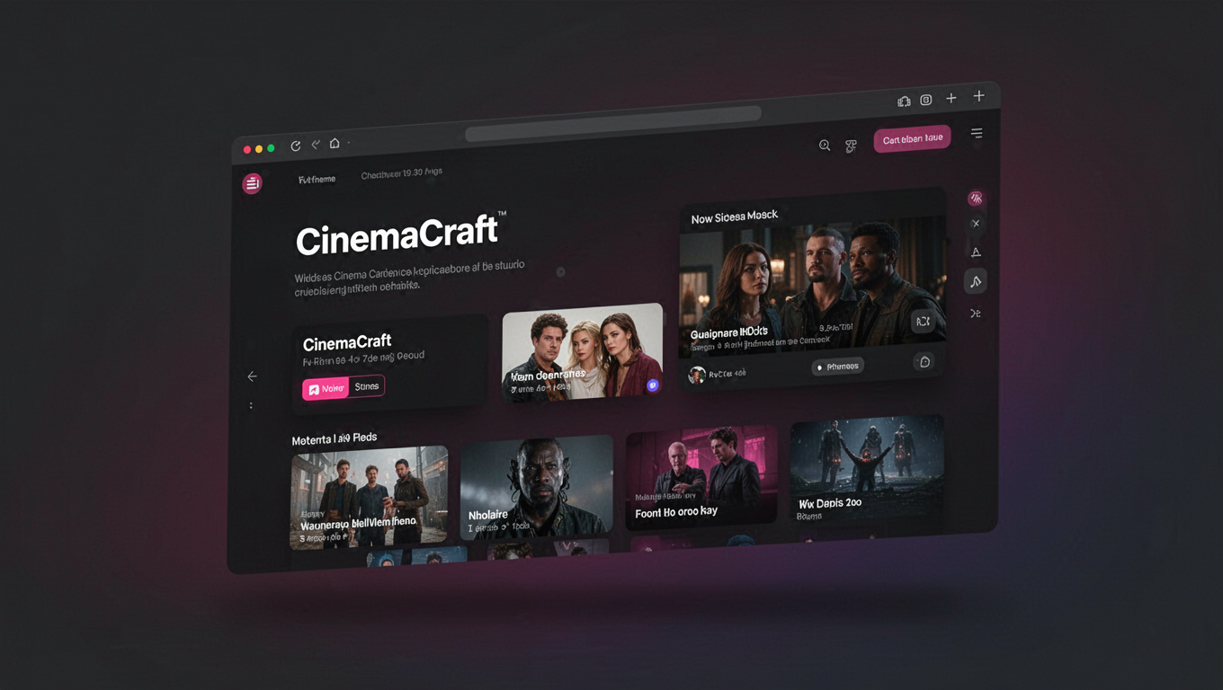 Preview of CinemaCraft