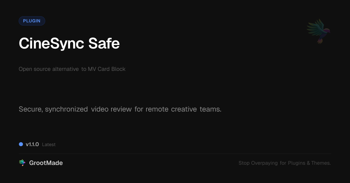 Preview of CineSync Safe