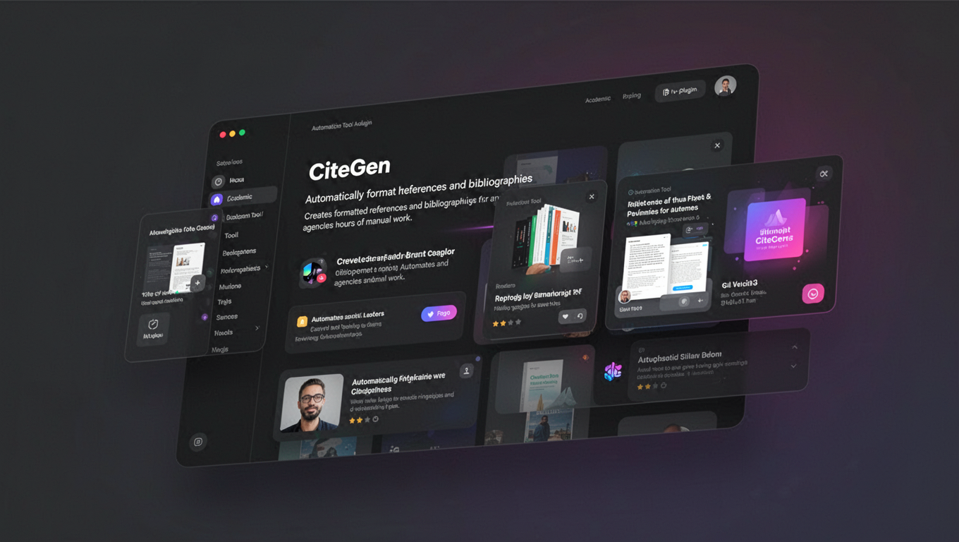 Preview of CiteGen