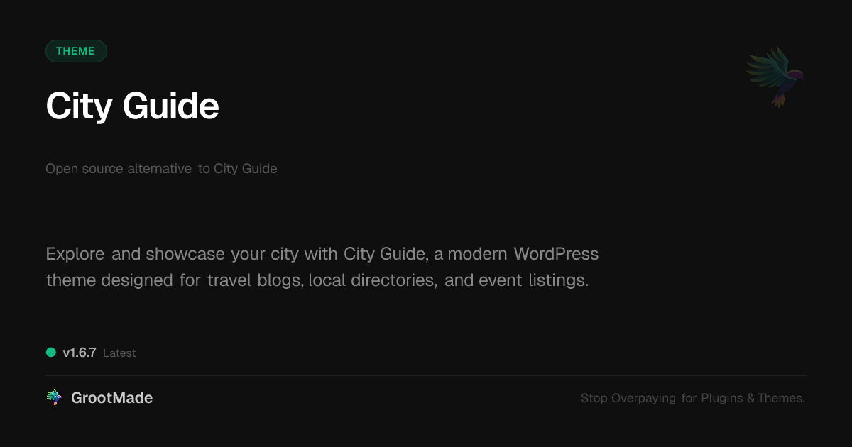 Preview of City Guide