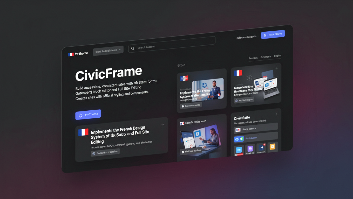 Preview of CivicFrame