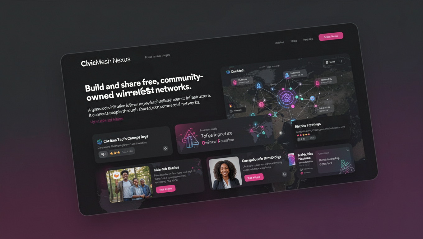 Preview of CivicMesh Nexus