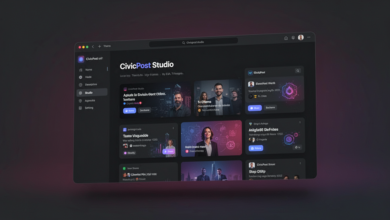 Preview of CivicPost Studio