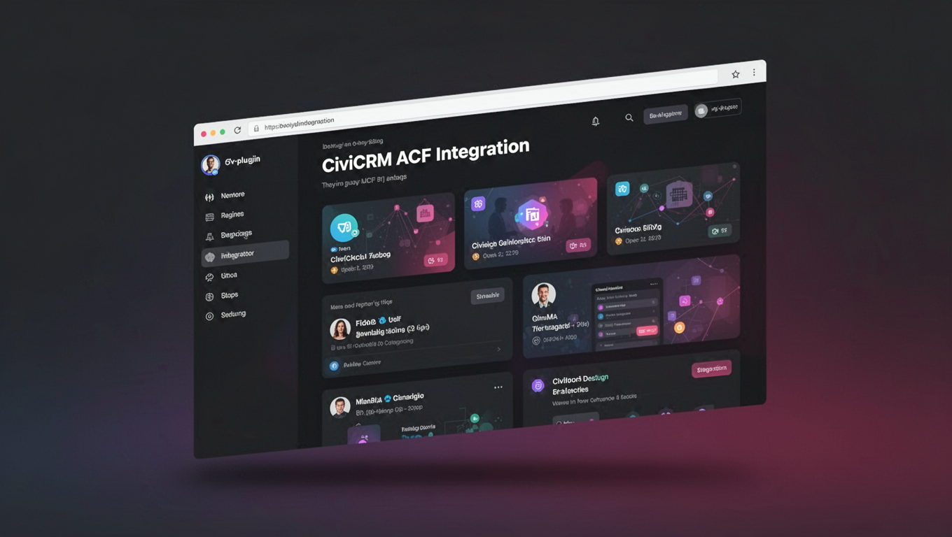 Preview of CiviCRM ACF Integration