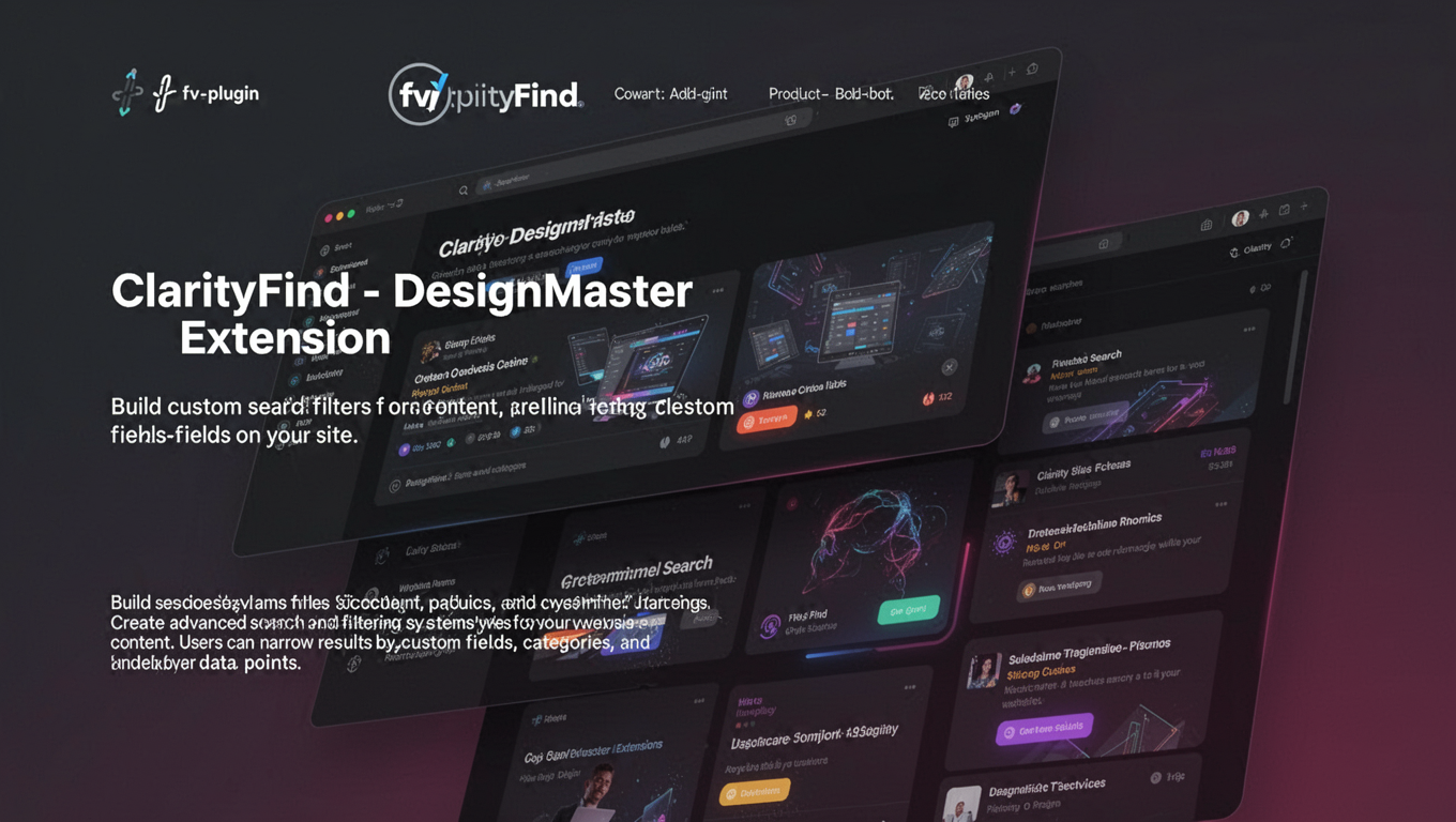 Preview of ClarityFind - DesignMaster Extension
