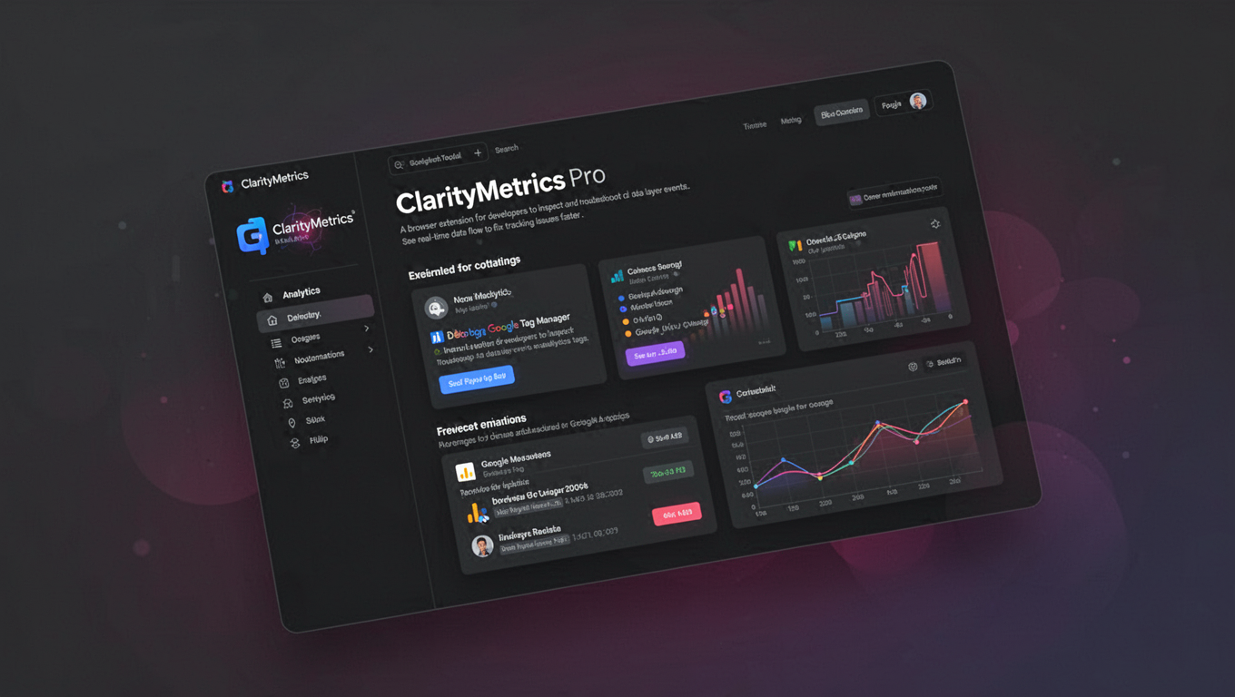 Preview of ClarityMetrics Pro
