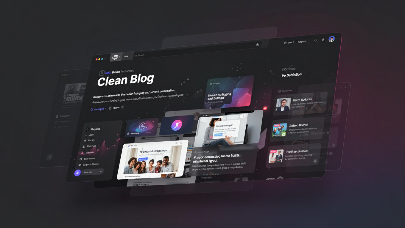 Preview of Clean Blog