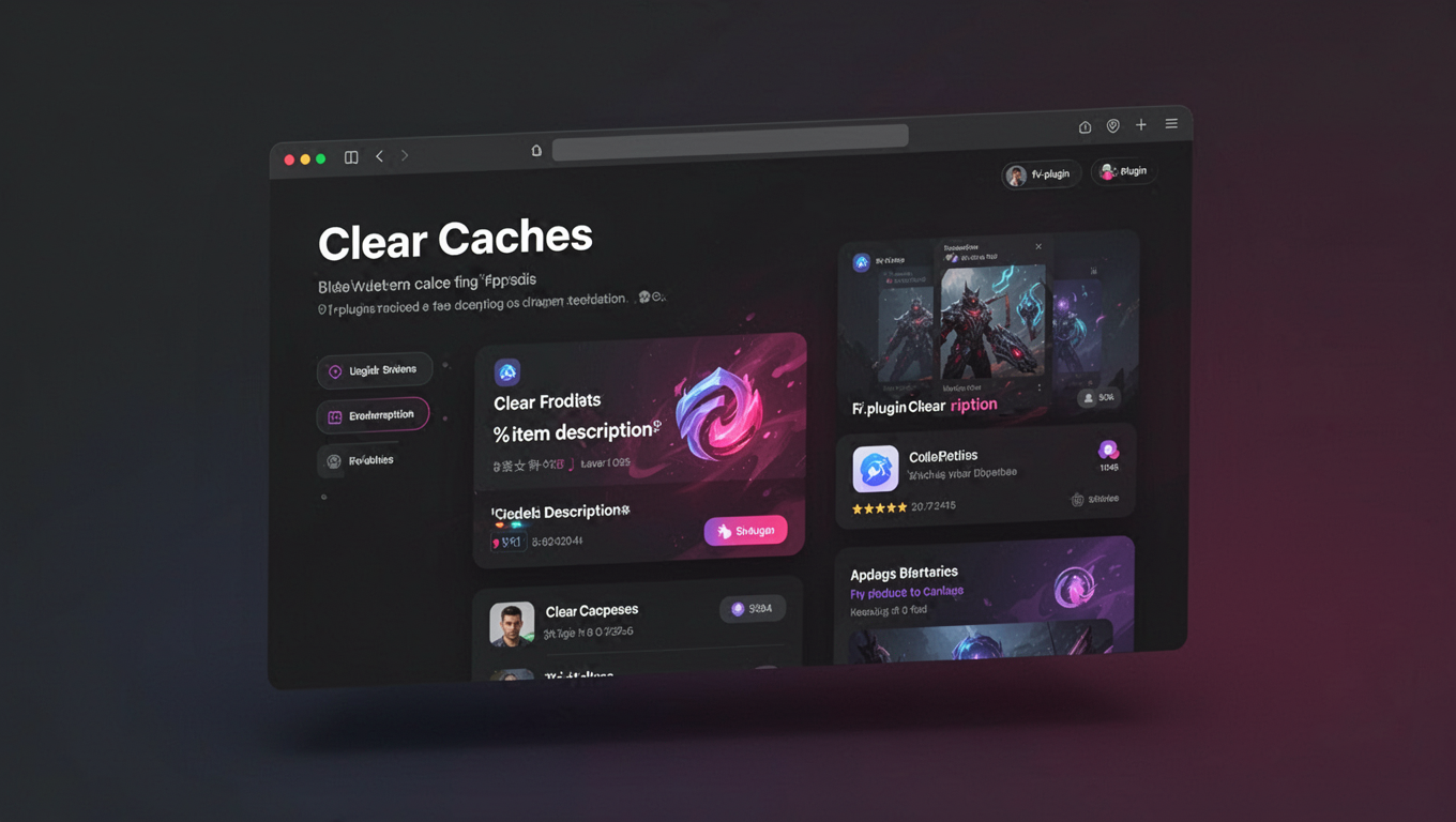 Preview of Clear Caches