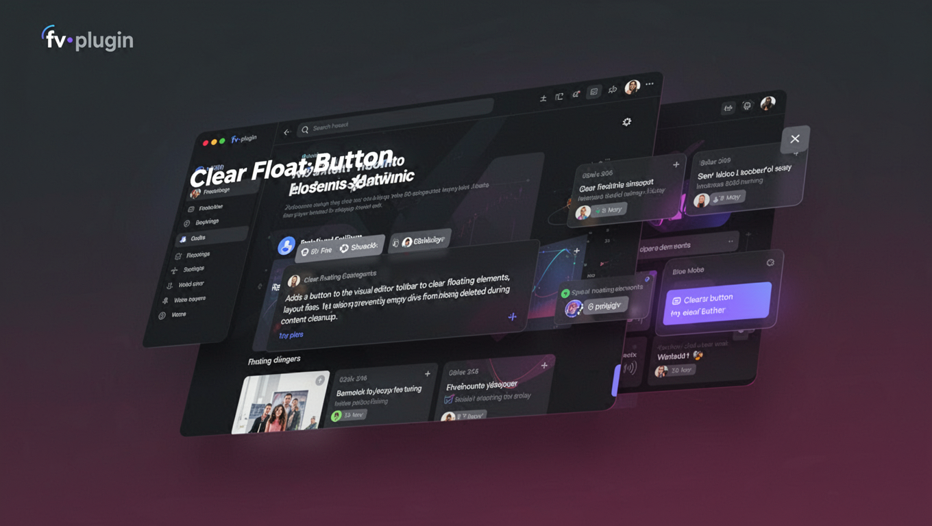 Preview of Clear Floats Button