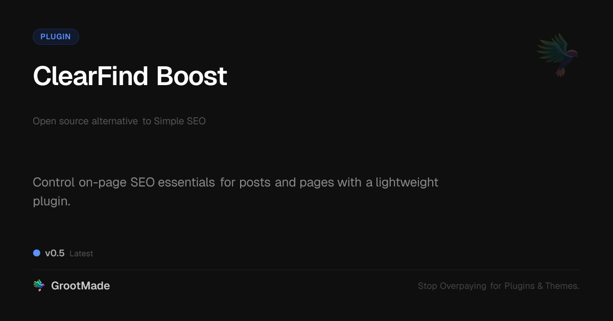 Preview of ClearFind Boost