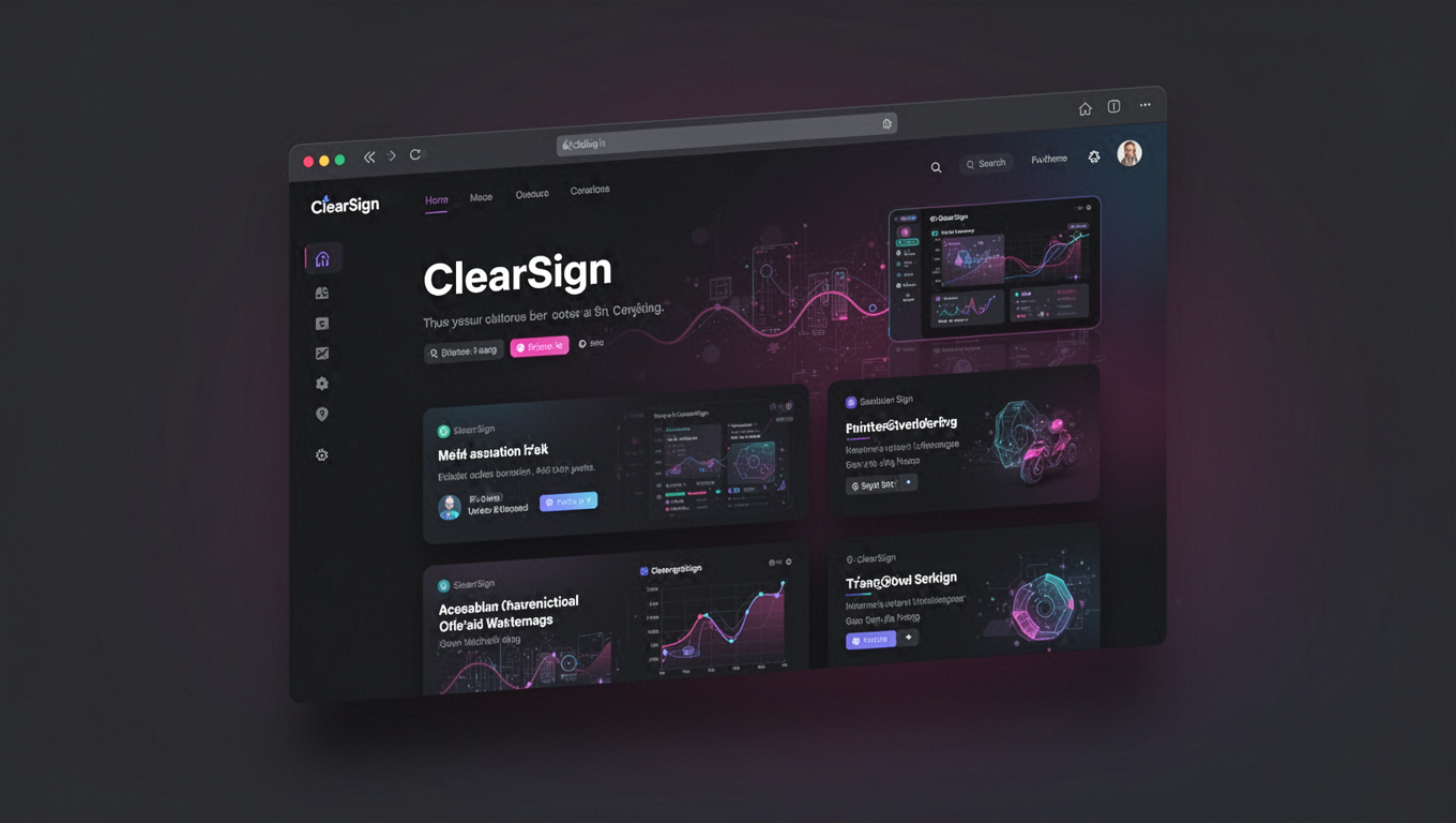 Preview of ClearSign