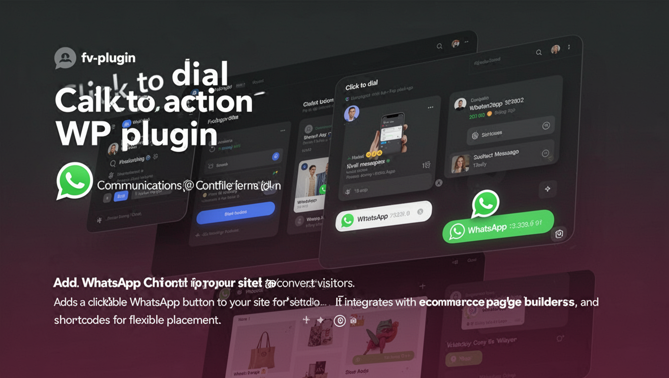 Preview of Click to dial - Call to action WP plugin
