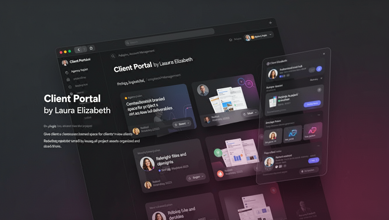 Preview of Client Portal by Laura Elizabeth