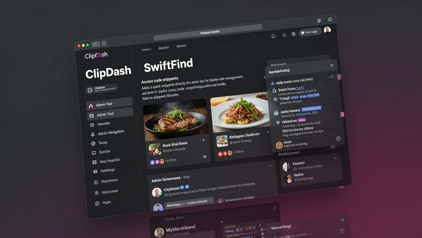 Preview of ClipDash SwiftFind