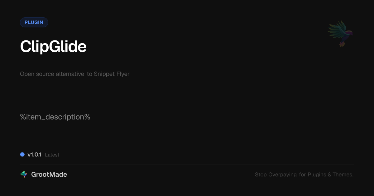 Preview of ClipGlide