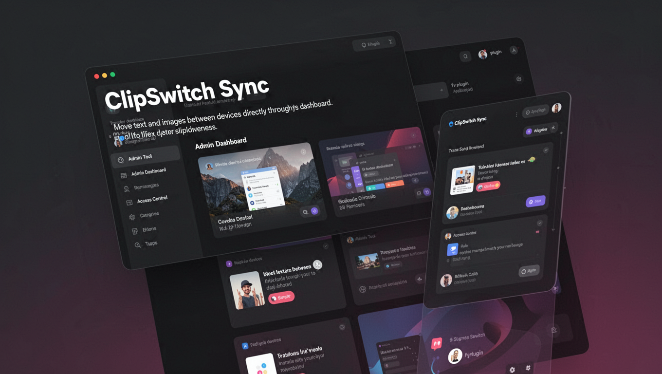 Preview of ClipSwitch Sync