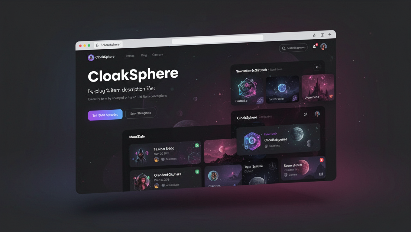 Preview of CloakSphere