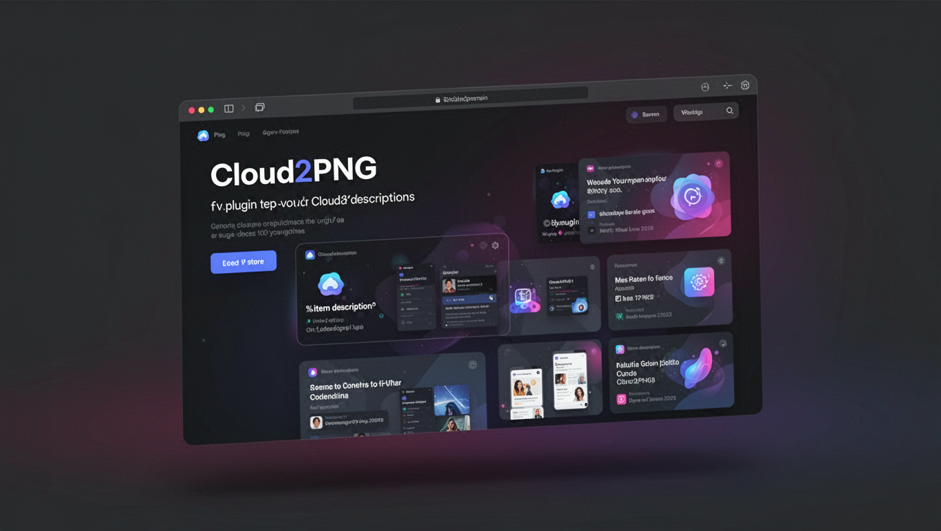 Preview of Cloud2PNG