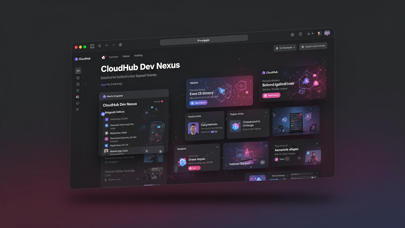 Preview of CloudHub Dev Nexus