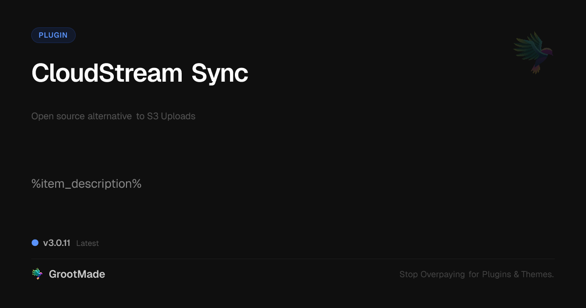 Preview of CloudStream Sync