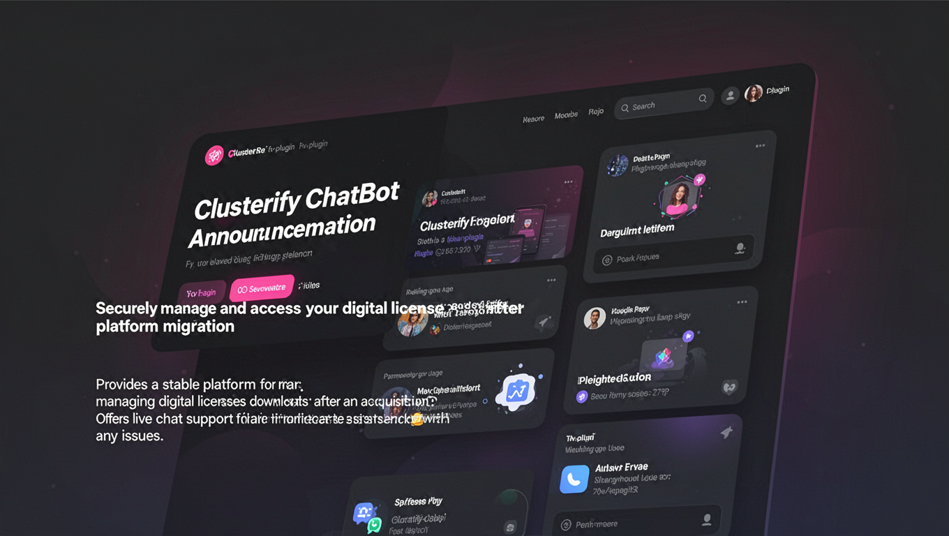 Preview of Clusterify ChatBot