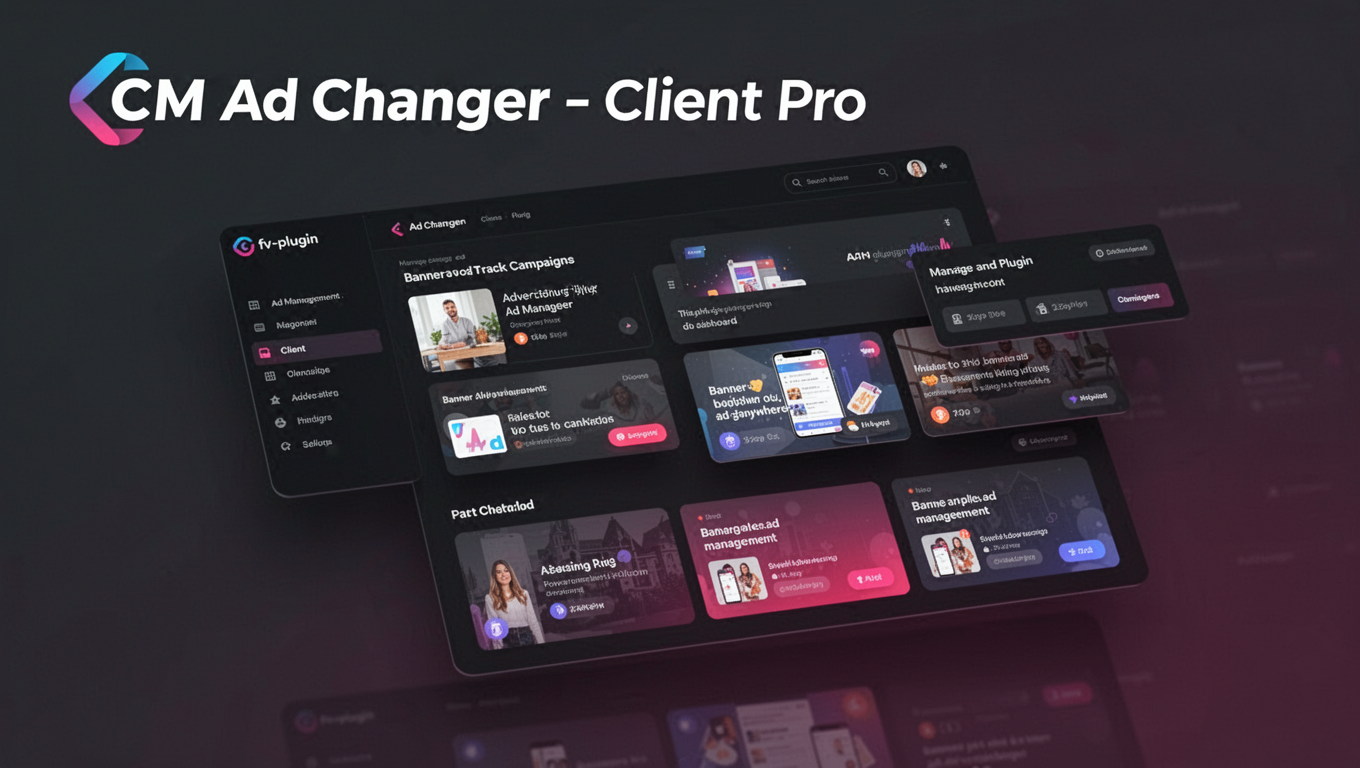 Preview of CM Ad Changer - Client Pro