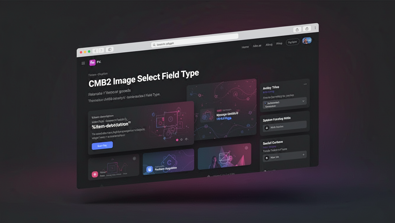 Preview of CMB2 Image Select Field Type